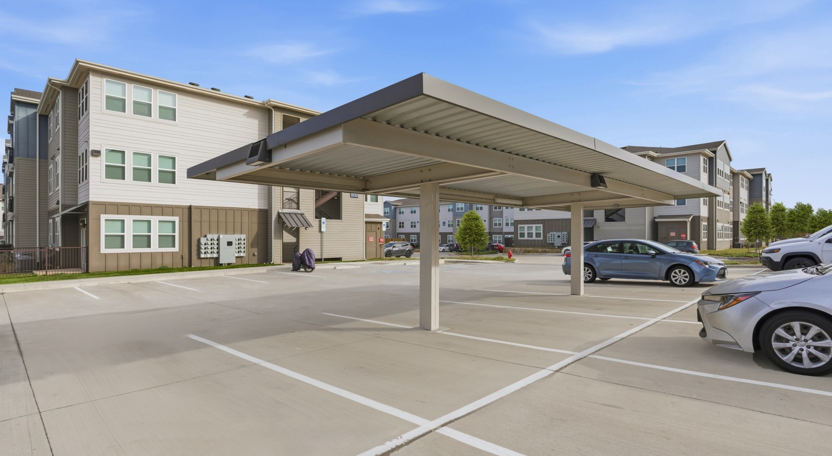 Covered parking