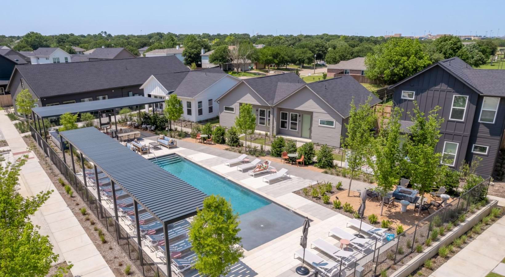 Resort-style pool