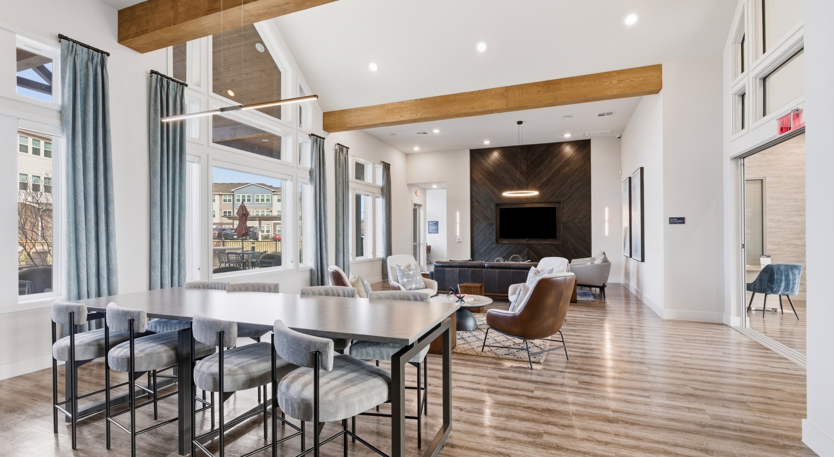 Resident entertainment area