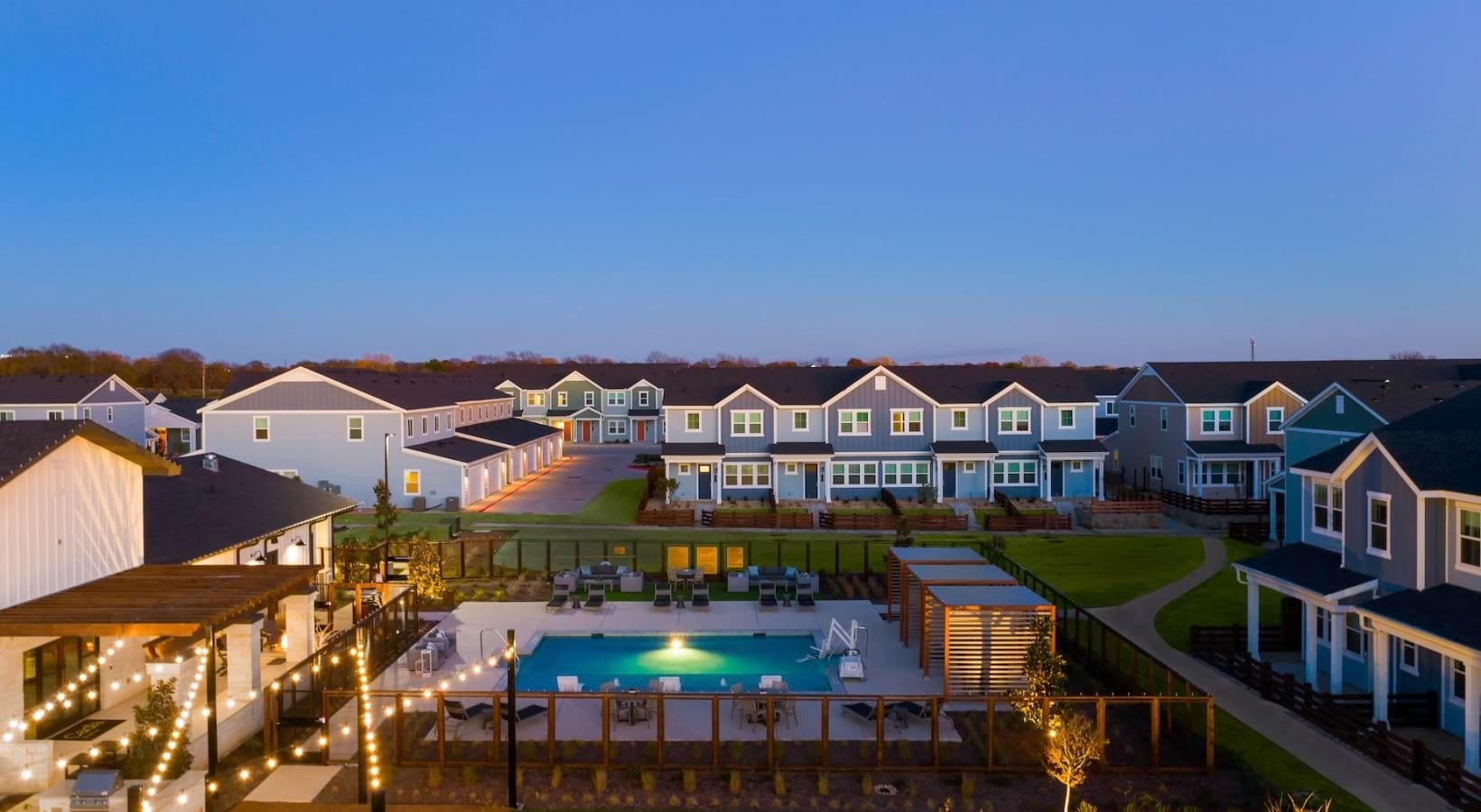 Pool and community aerial