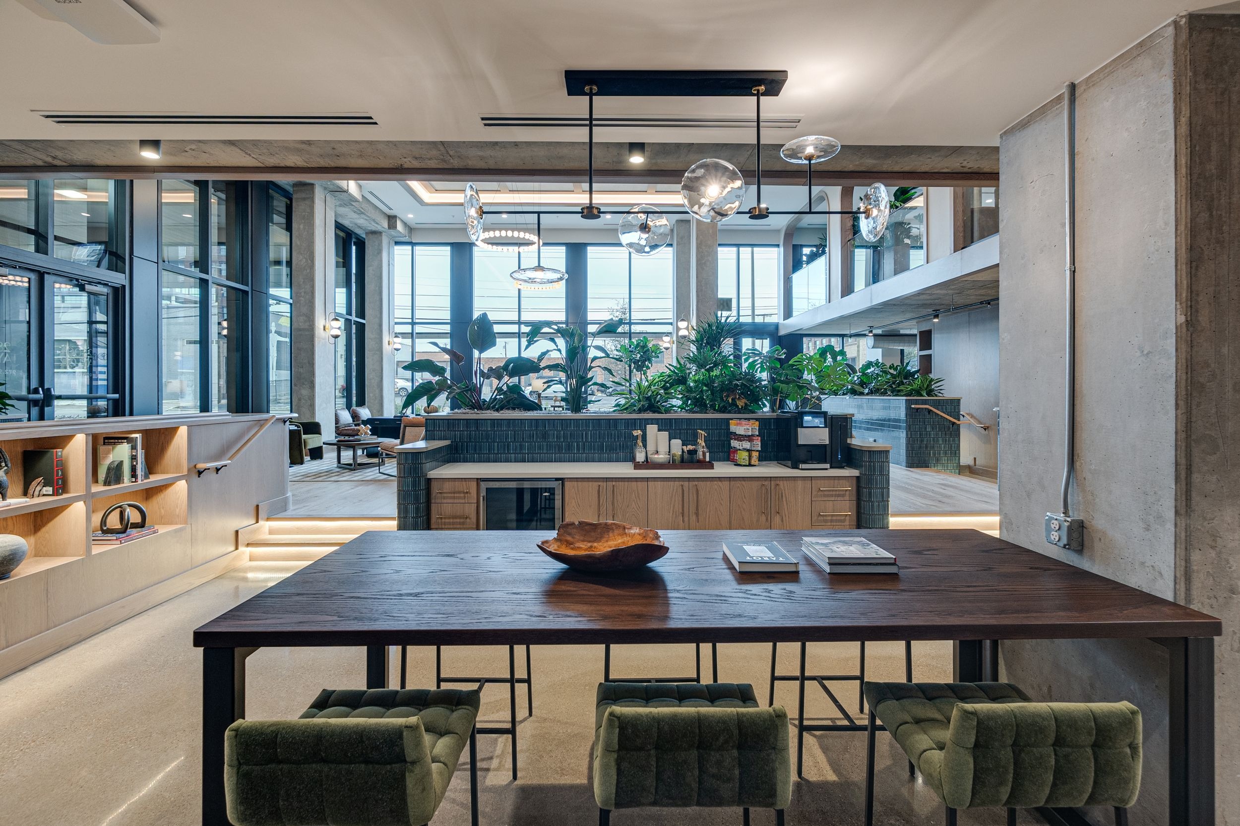 Community kitchen and dining