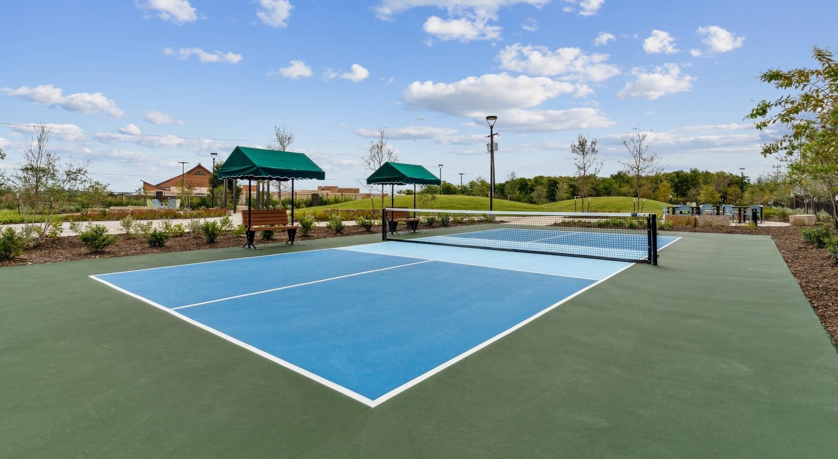 Pickleball court