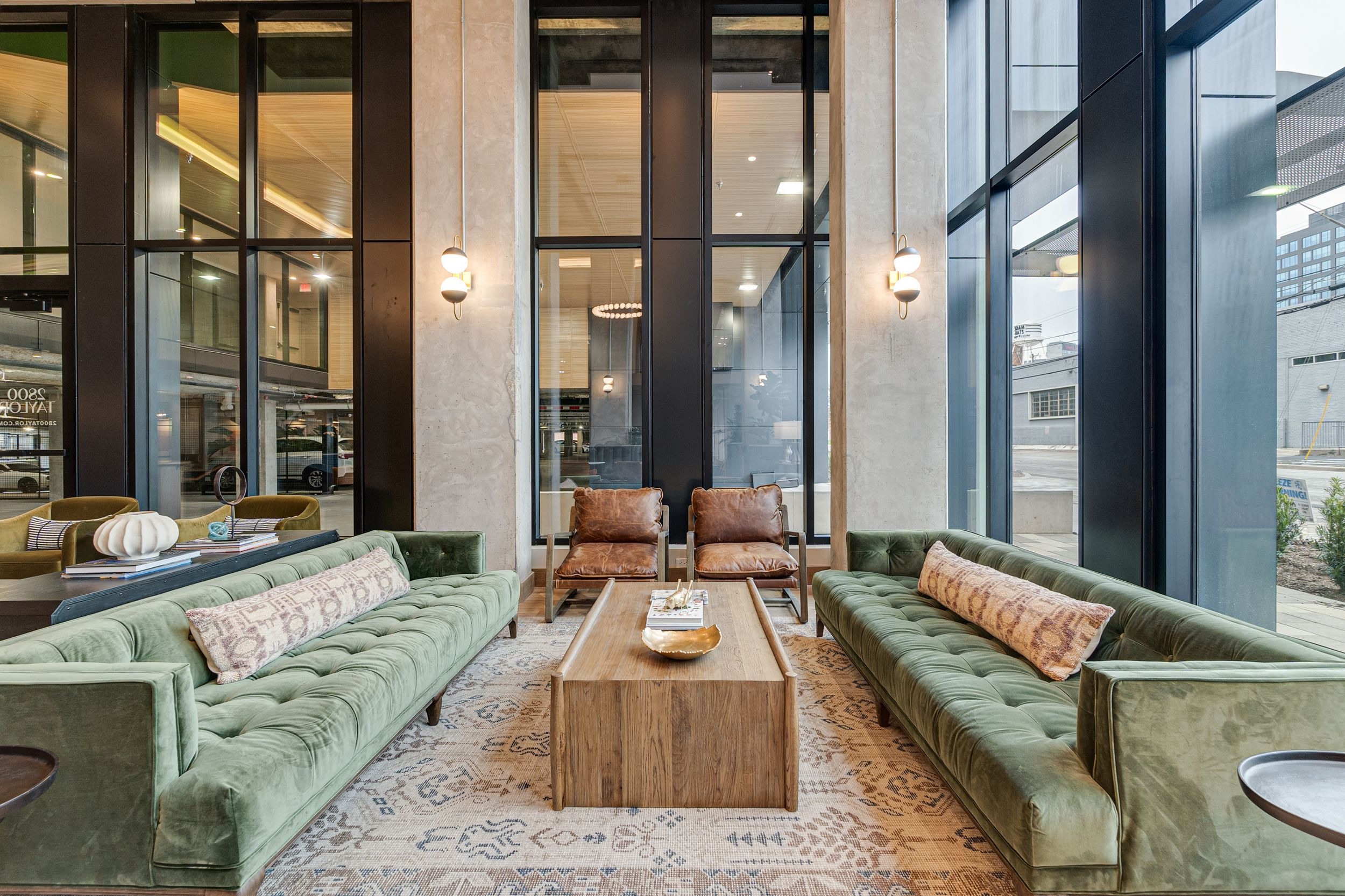 Clubhouse seating area