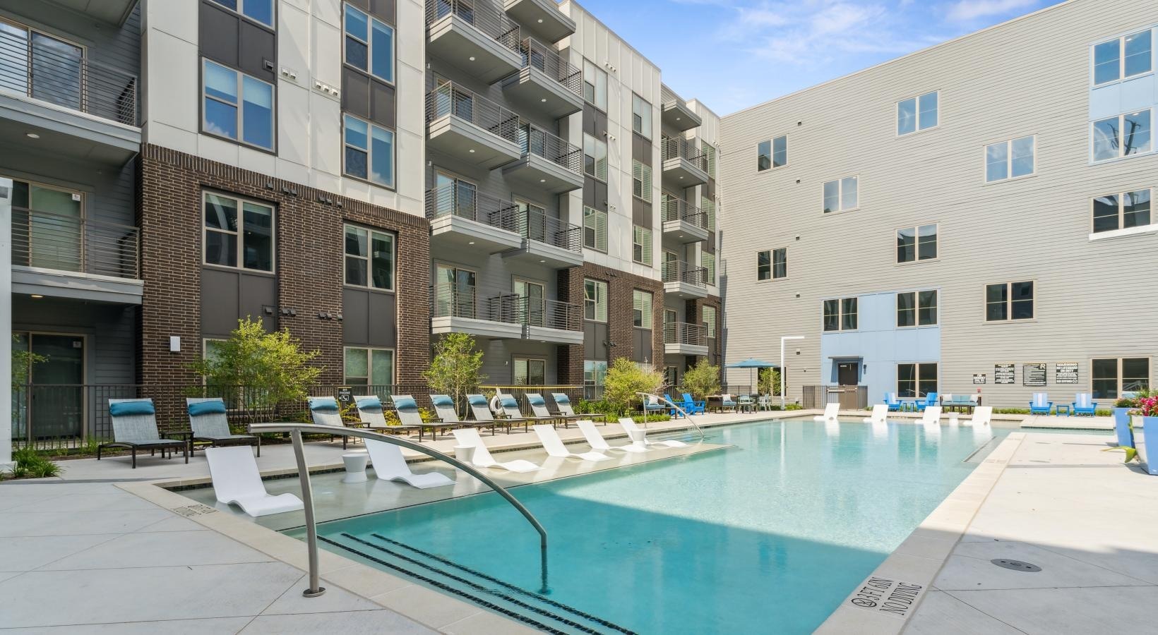 Swimming pool and sundeck
