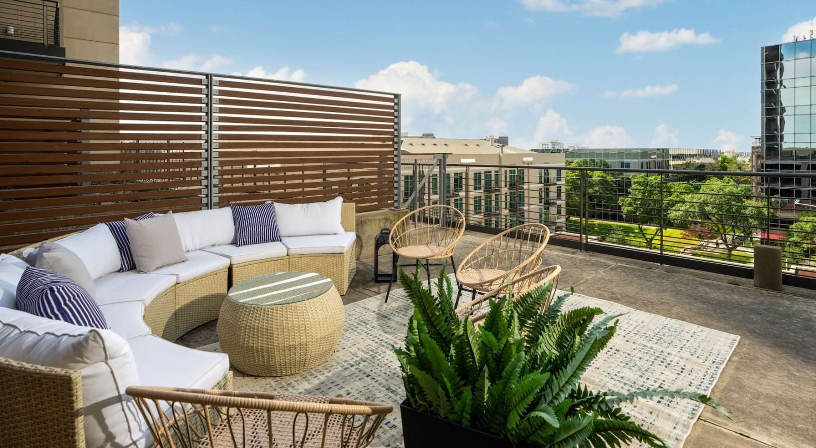 Sundeck lounge seating