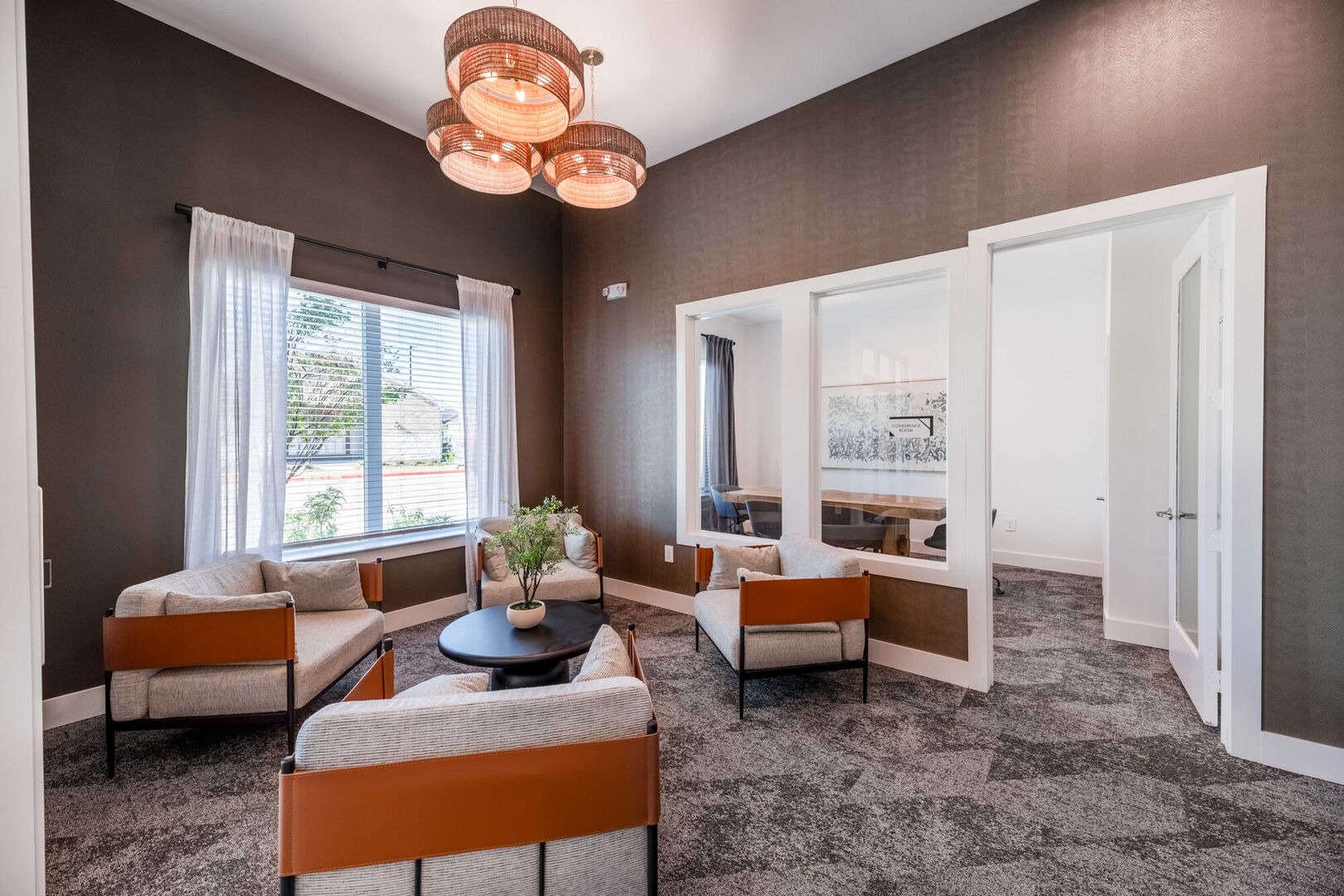 Clubhouse lounge seating