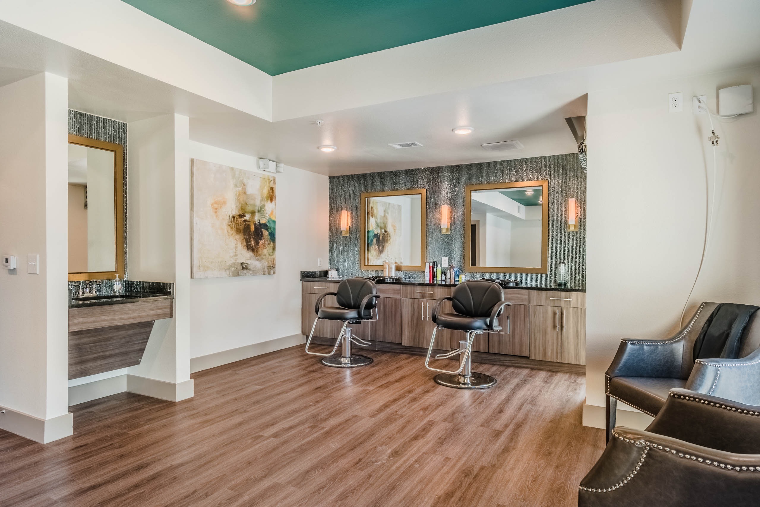 Beauty salon and spa