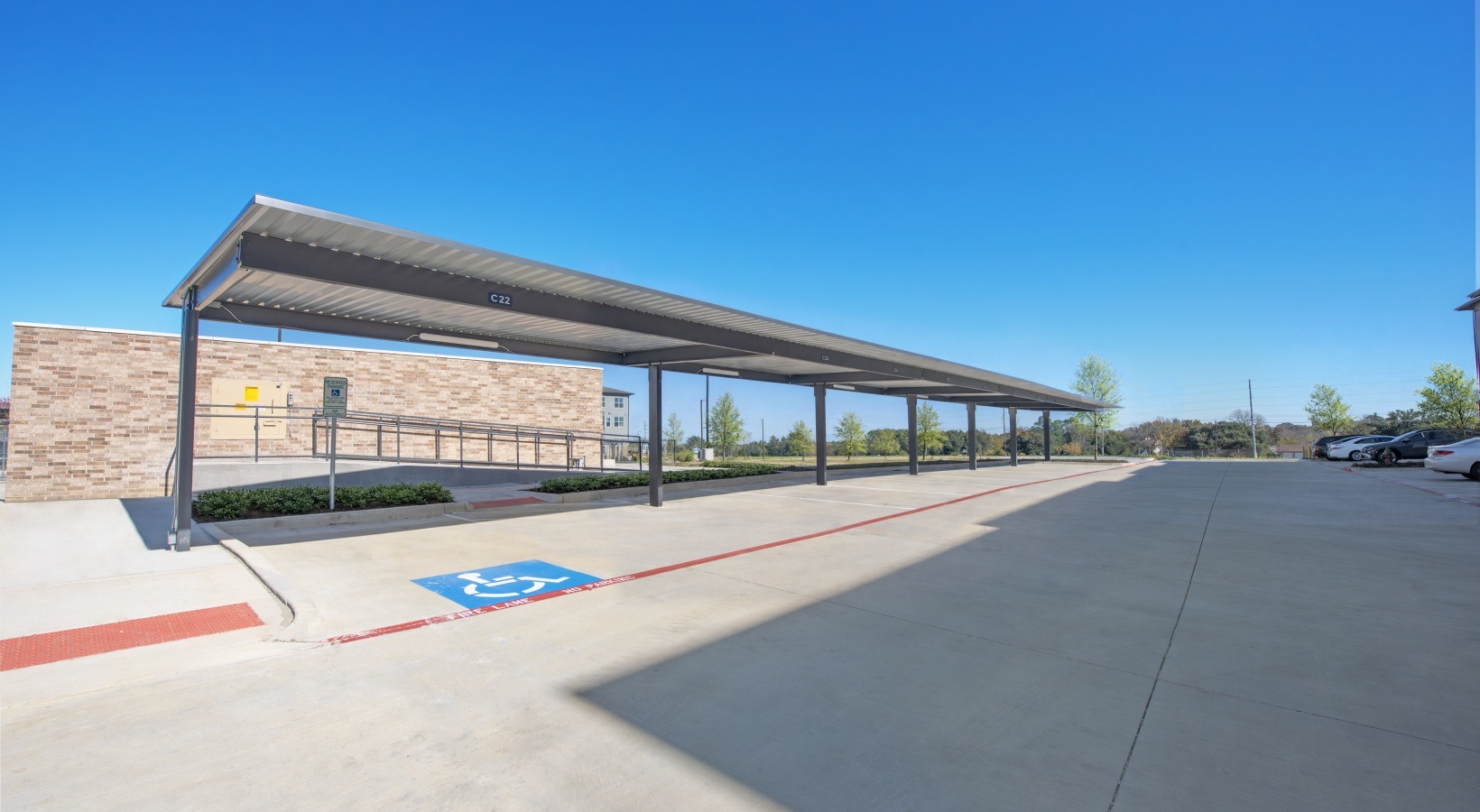 Covered parking