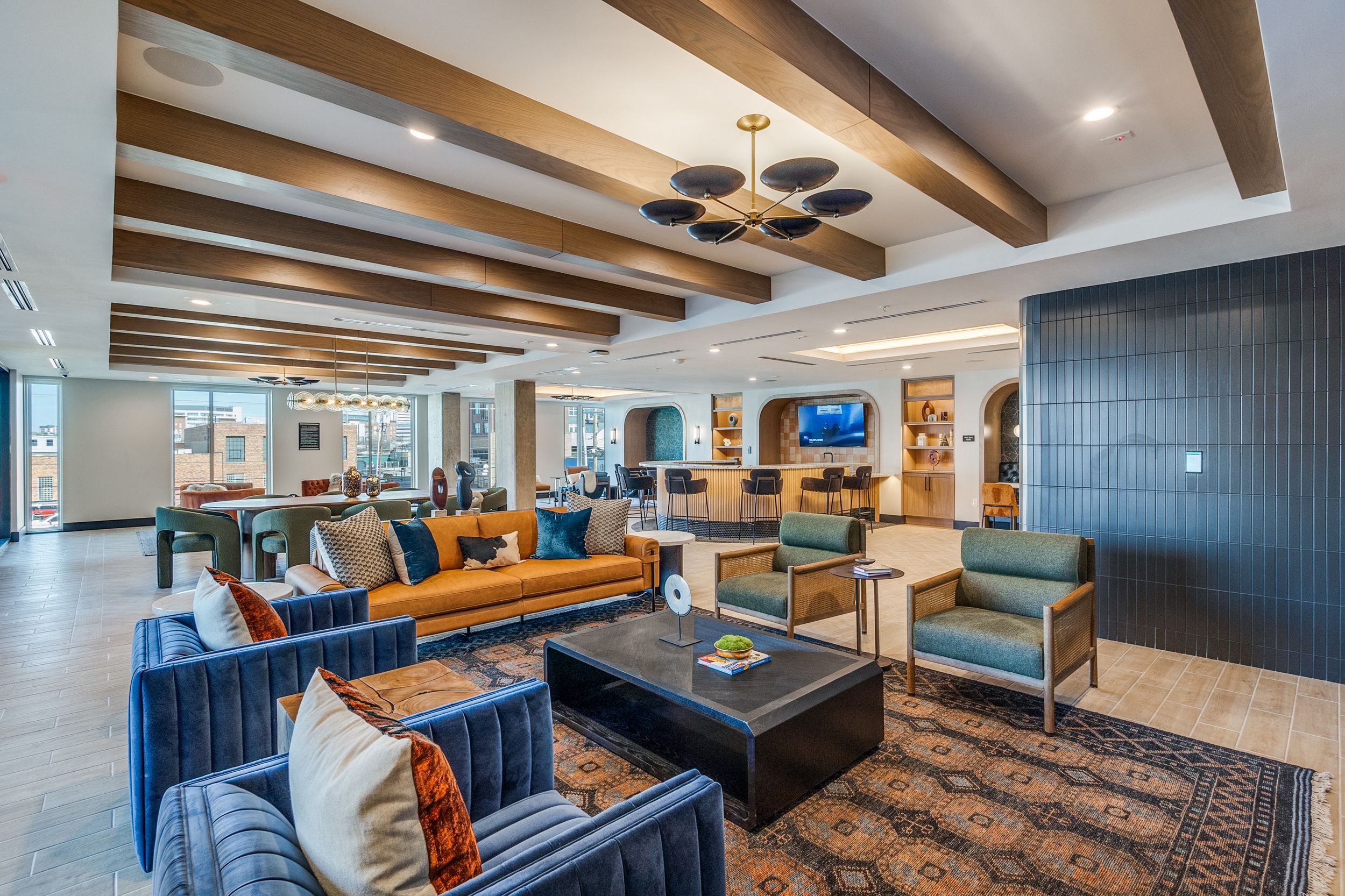 Resident lounge seating