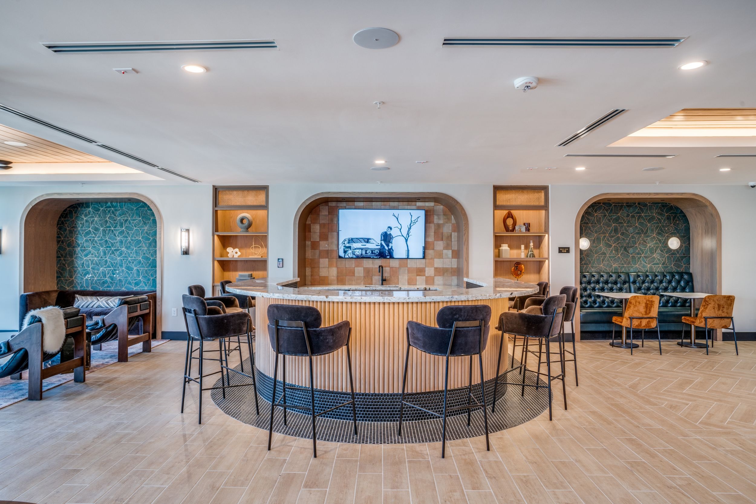Lounge bar seating