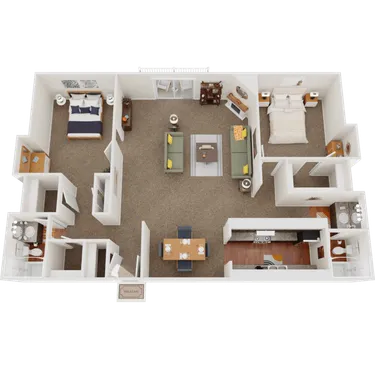 2 Bed 2 Bath - 2I – image 1