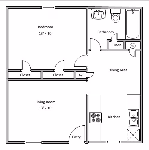 One Bedroom – image 1