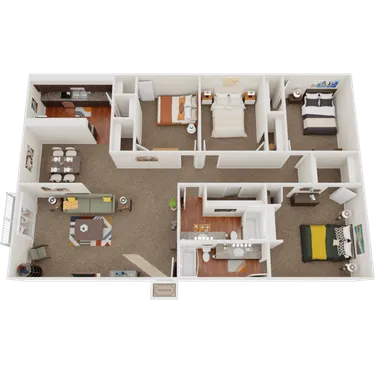 3 Bed 2 Bath - 3C – image 1