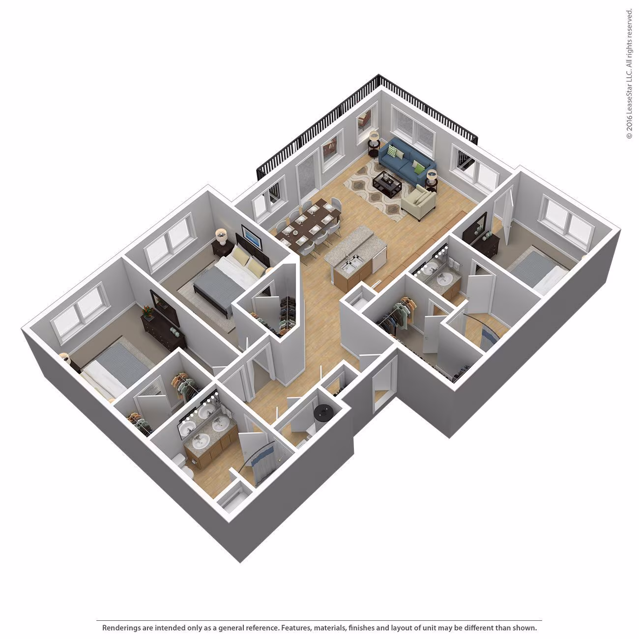3 Bed 2 Bath 1738 SqFt (1550 Net) – image 1