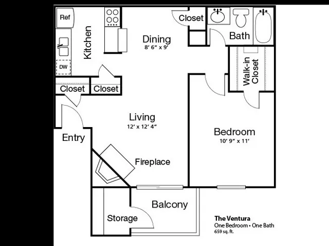 1 Bed 1 Bath B(80% Income Restricted) – image 1