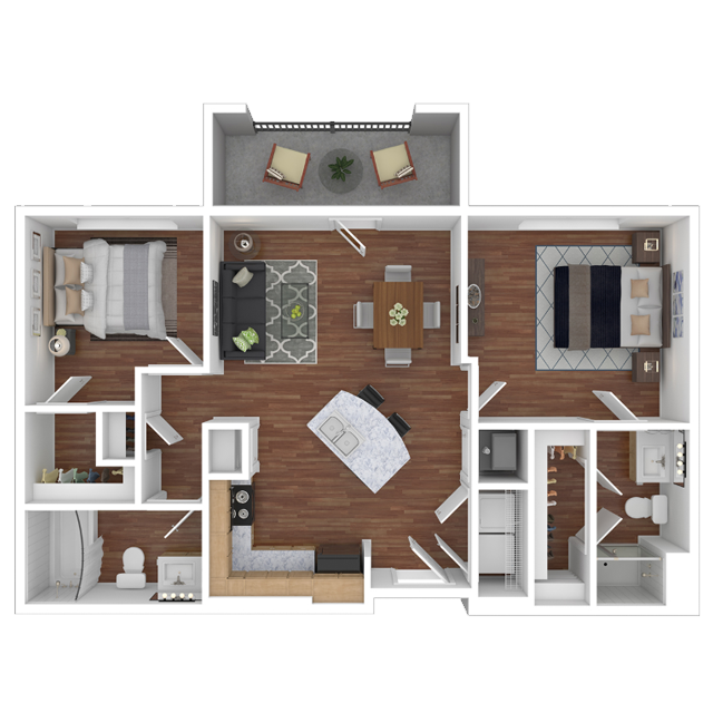 2 Bedroom – image 1