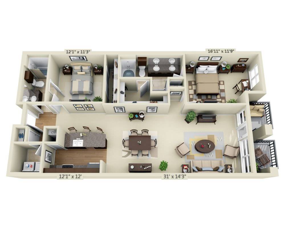 Apartment #AC - 7419 – image 1