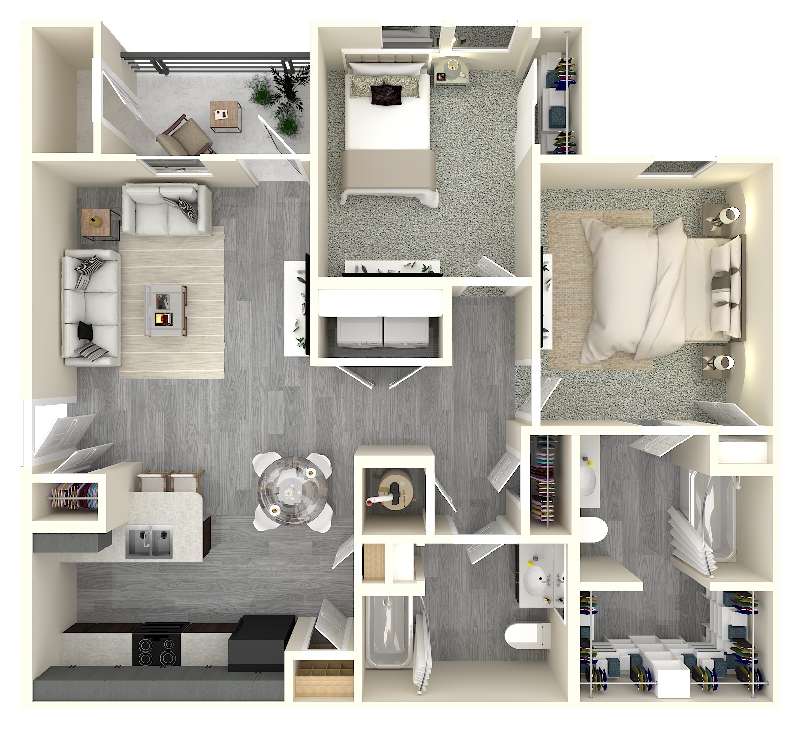 Two Bedroom, Two Bath – image 1