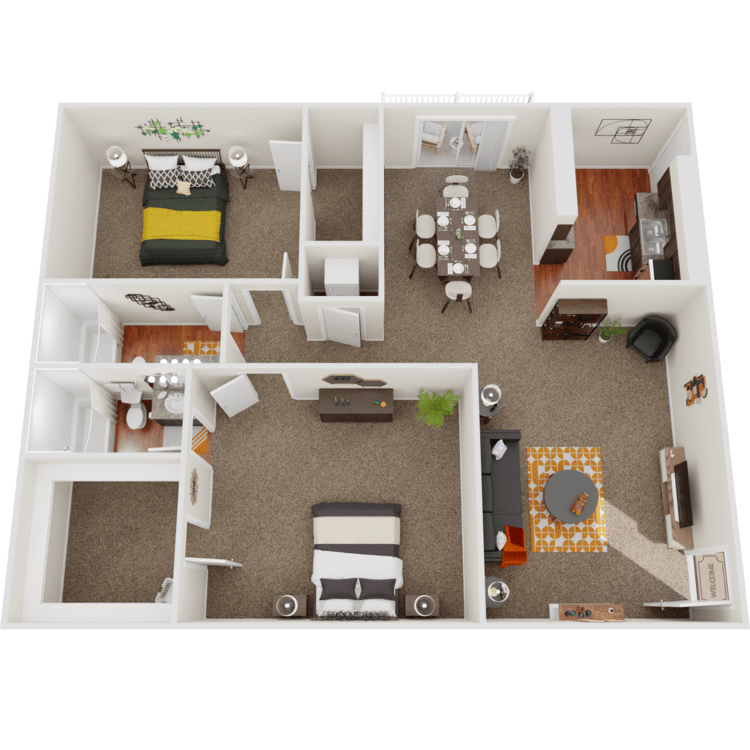 2 Bed 2 Bath - 2H – image 1