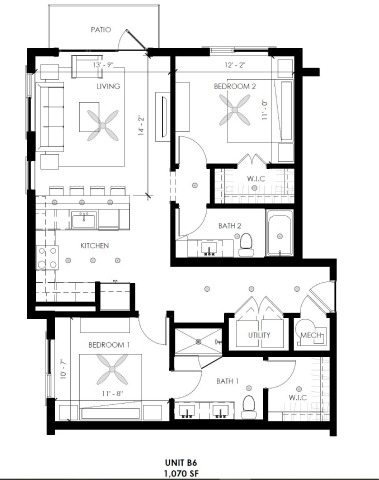 Two-Bedroom (B3) – image 1