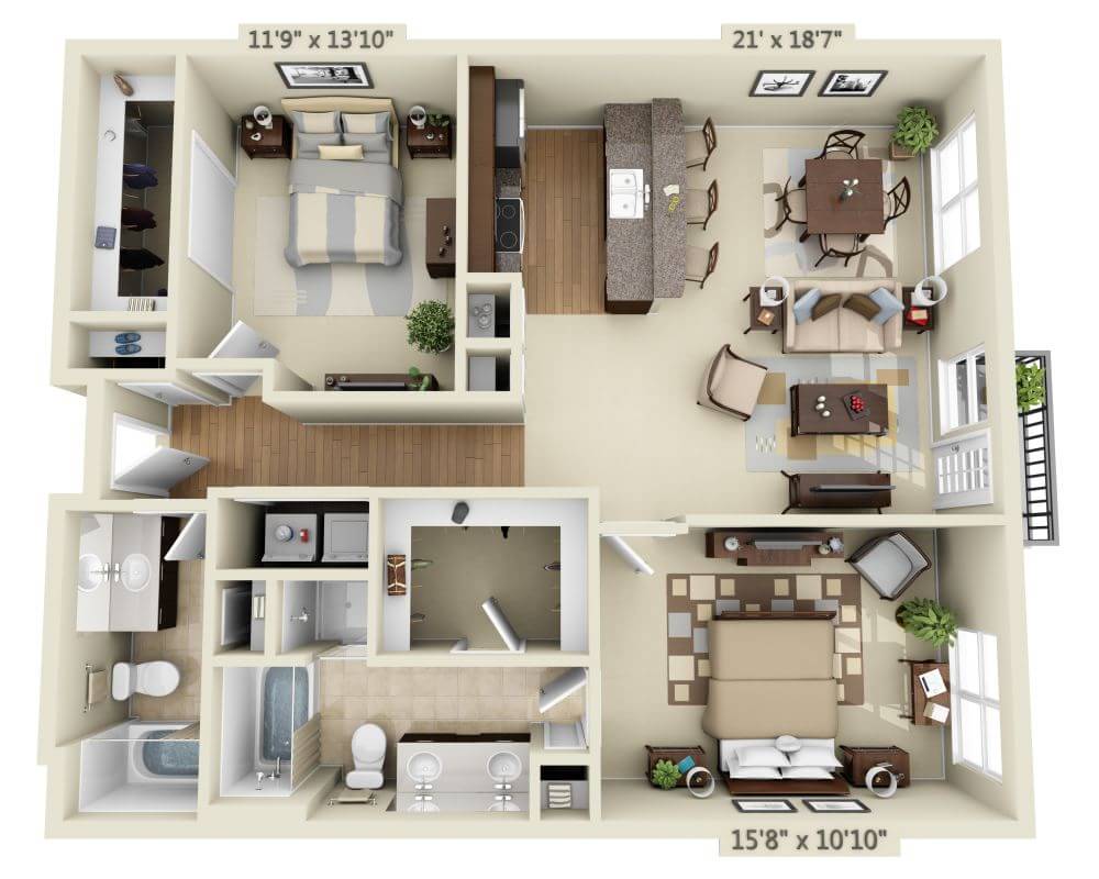 Apartment #AC - 7606 – image 1