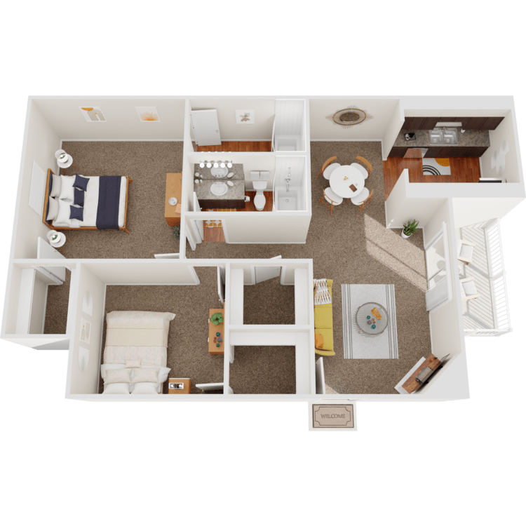 2 Bed 2 Bath - 2F – image 1