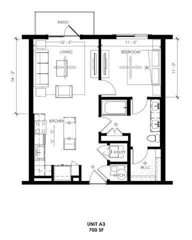 One-Bedroom (A3) – image 1
