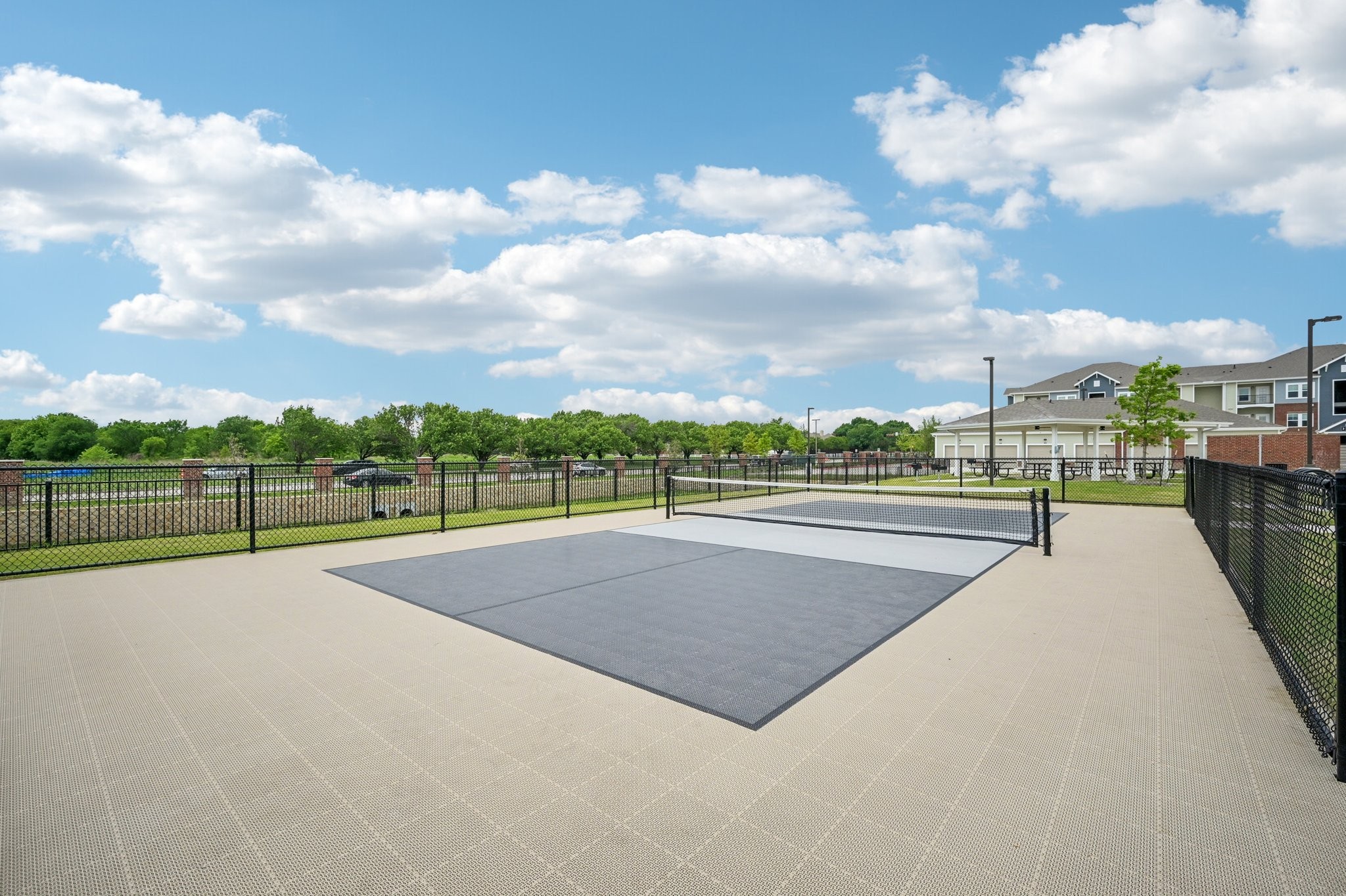Pickleball court