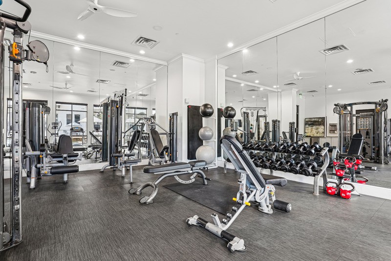 Cantabria at Turtle Creek - State-of-the-art fitness center with strength and cardio equipment