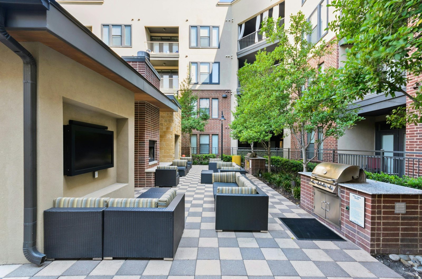 Grill Station at AMLI West Plano