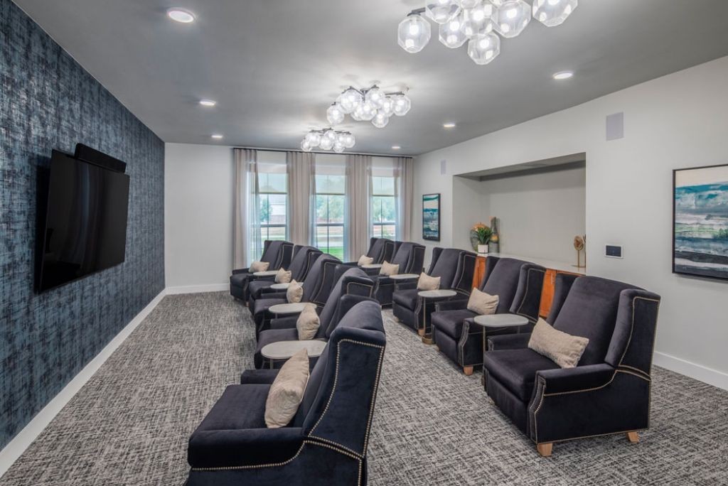 Affinity at Lewisville - Movie theater with tiered seating