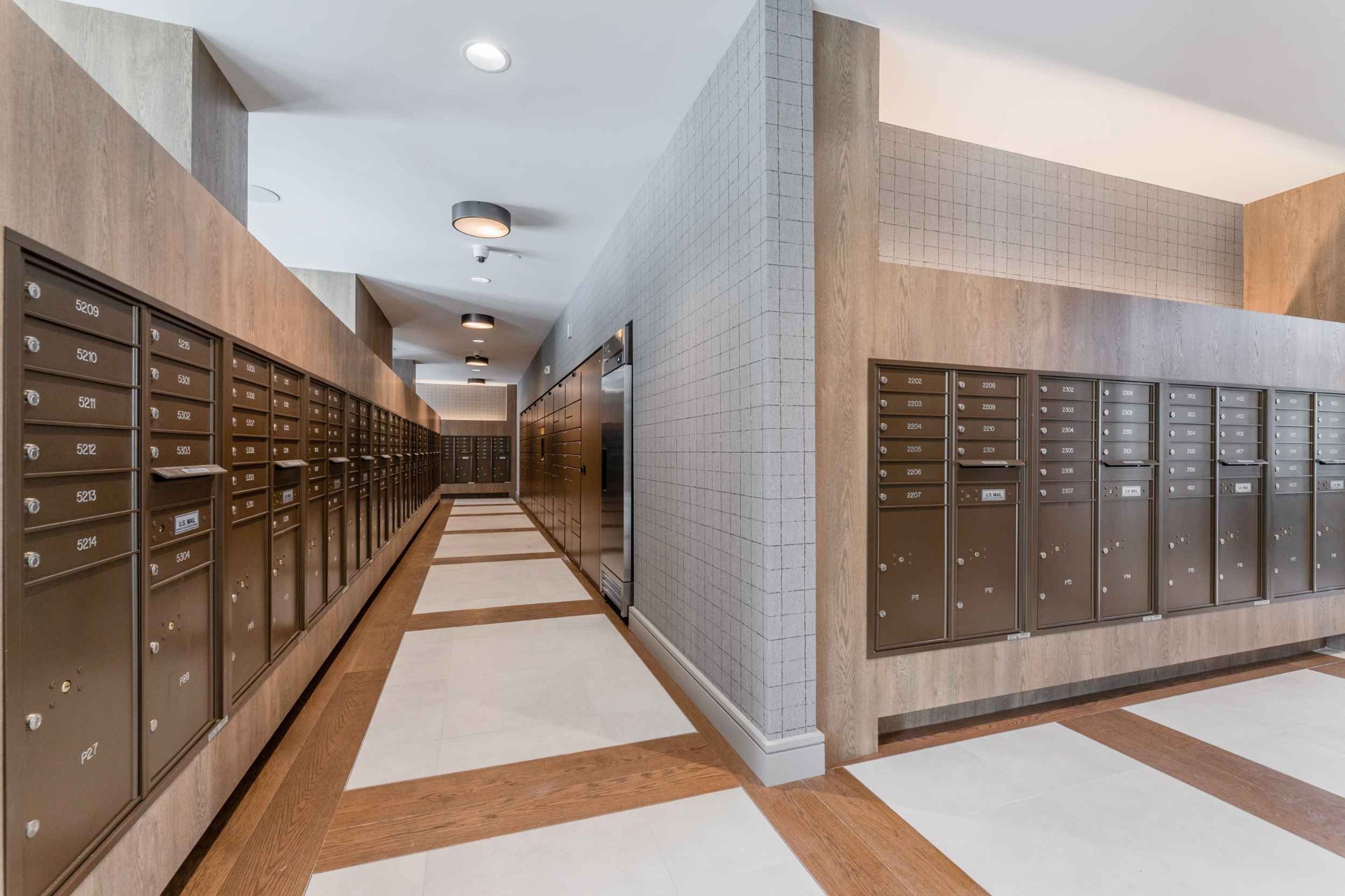 Atlas Crown - Mailroom and package lockers