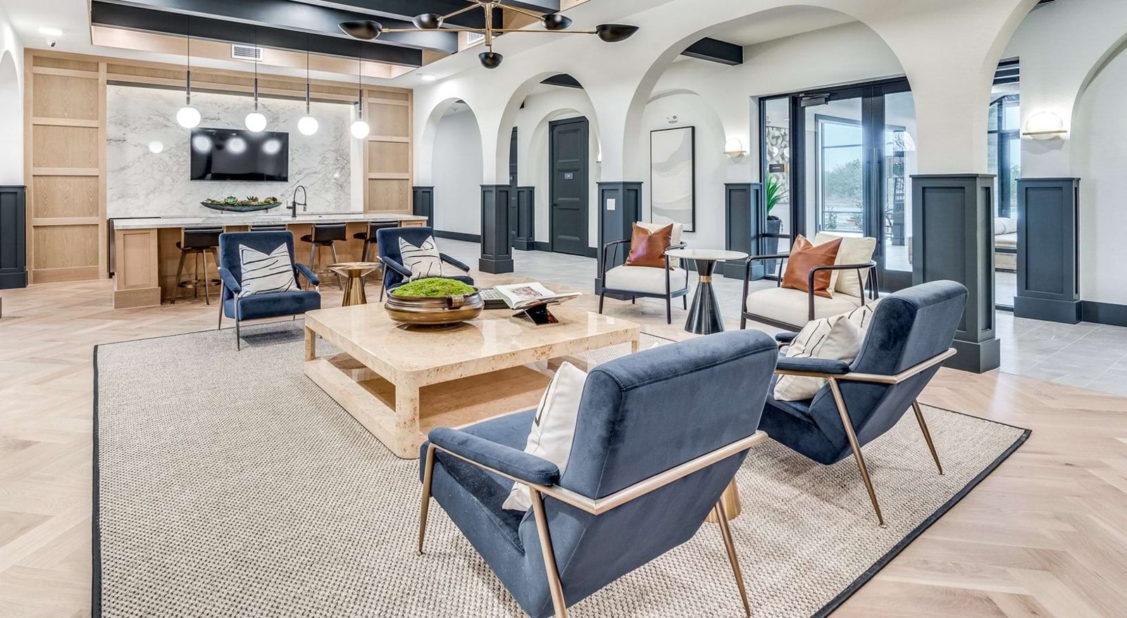 Clubroom at Aven at the Cove