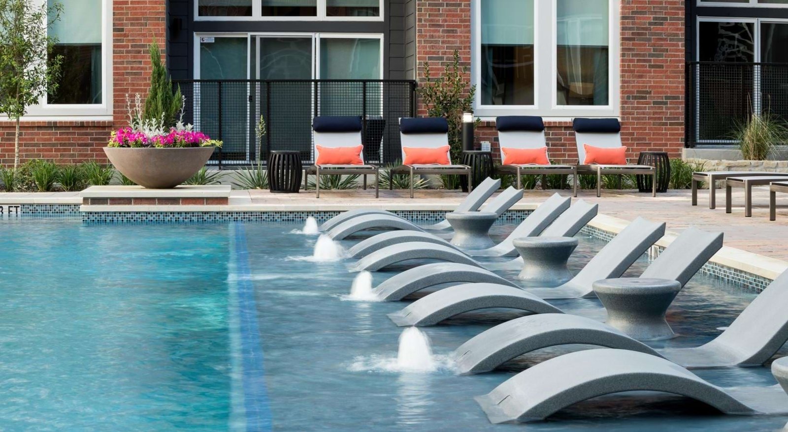 Resort-style swimming pool at Bexford Pullman