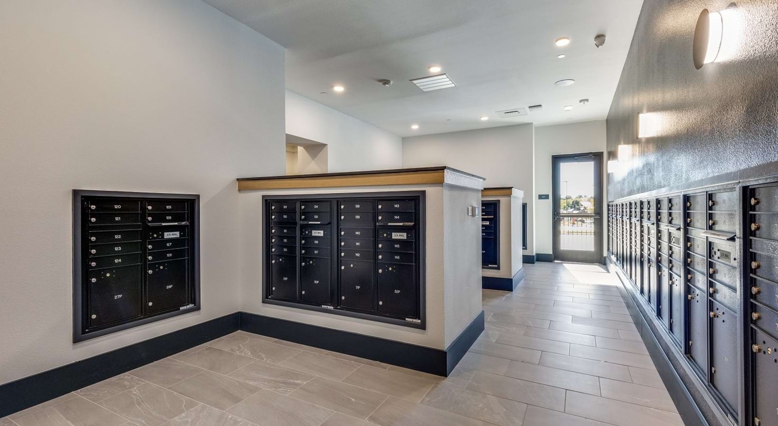 Mail Room at Aven at the Cove