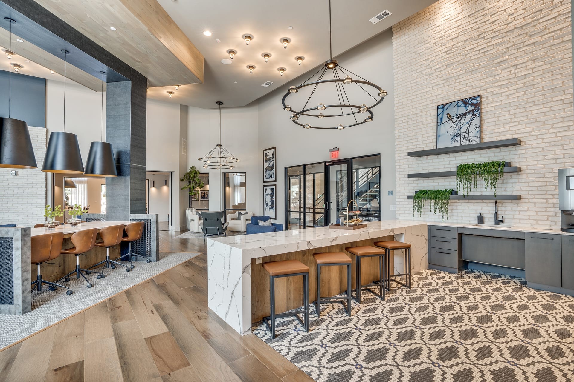 luxurious clubhouse