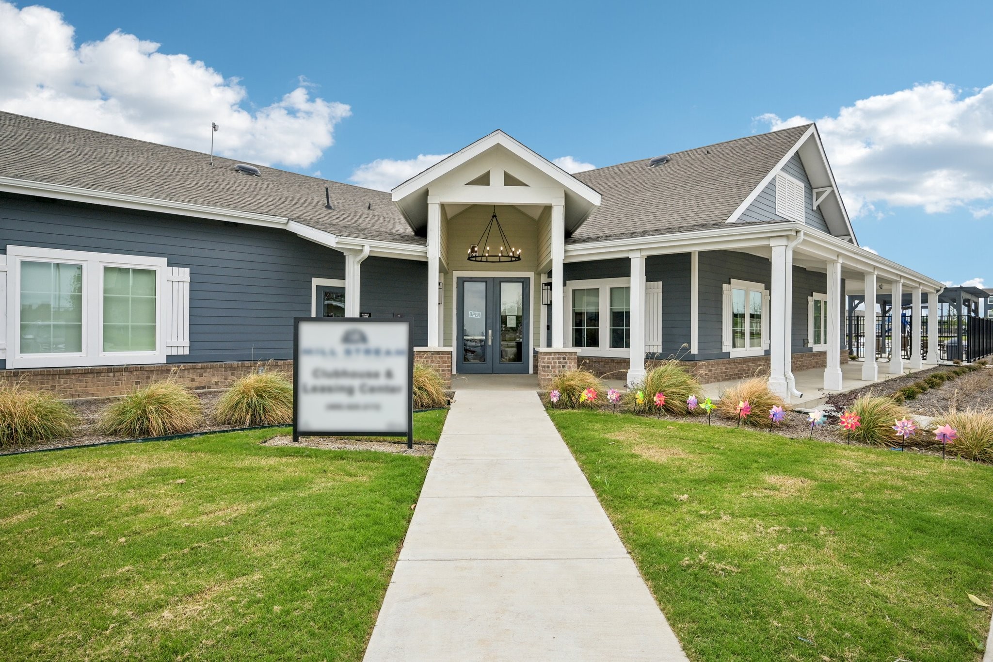 Clubhouse entrance