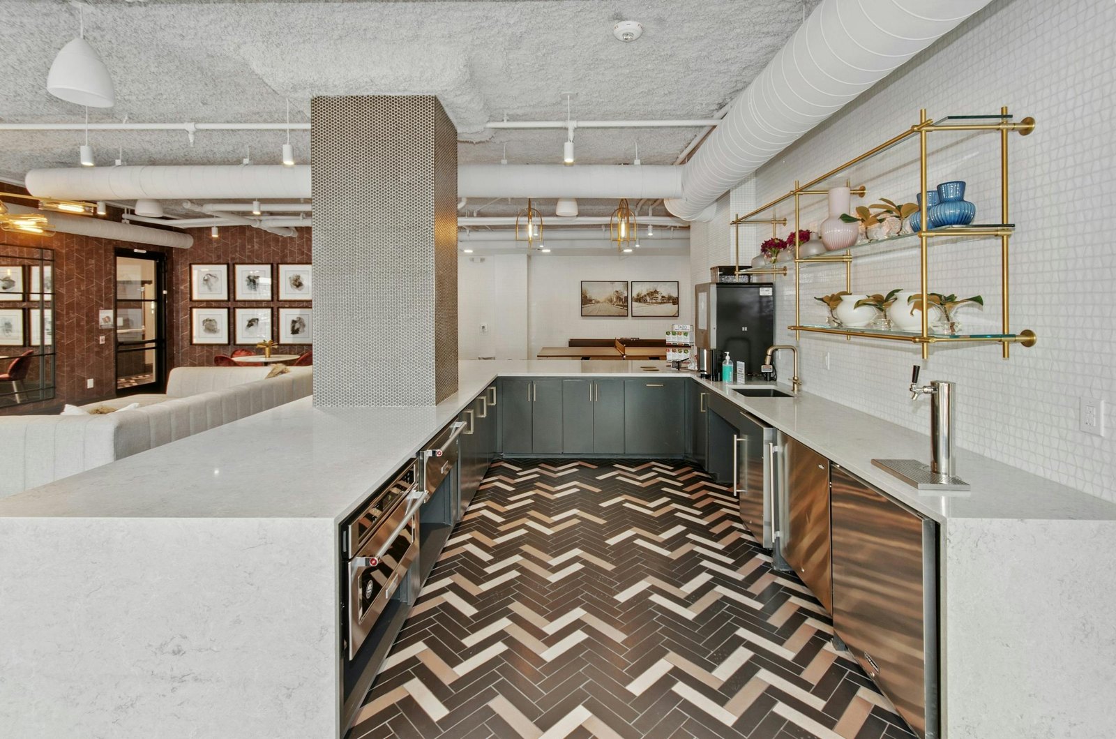 Kitchen Java Station at AMLI Quadrangle
