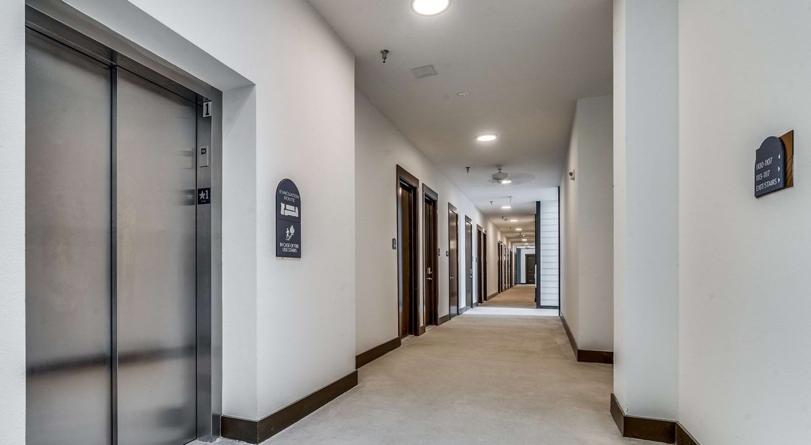 Elevator access at Aven at the Cove