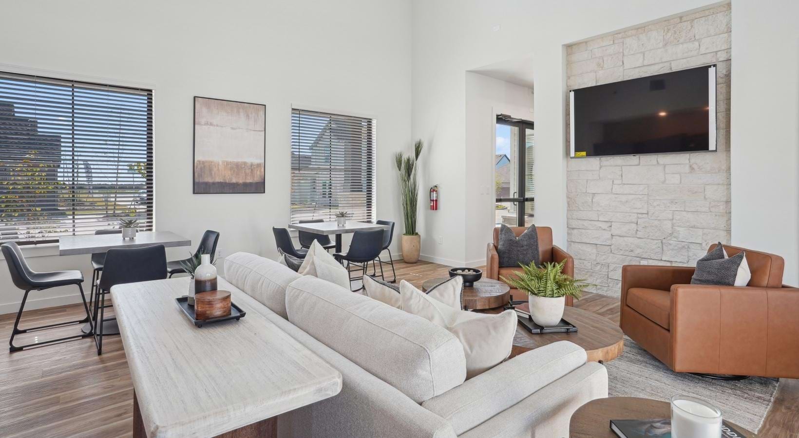 Canvas at Anna - Reservable community clubhouse and entertainment space