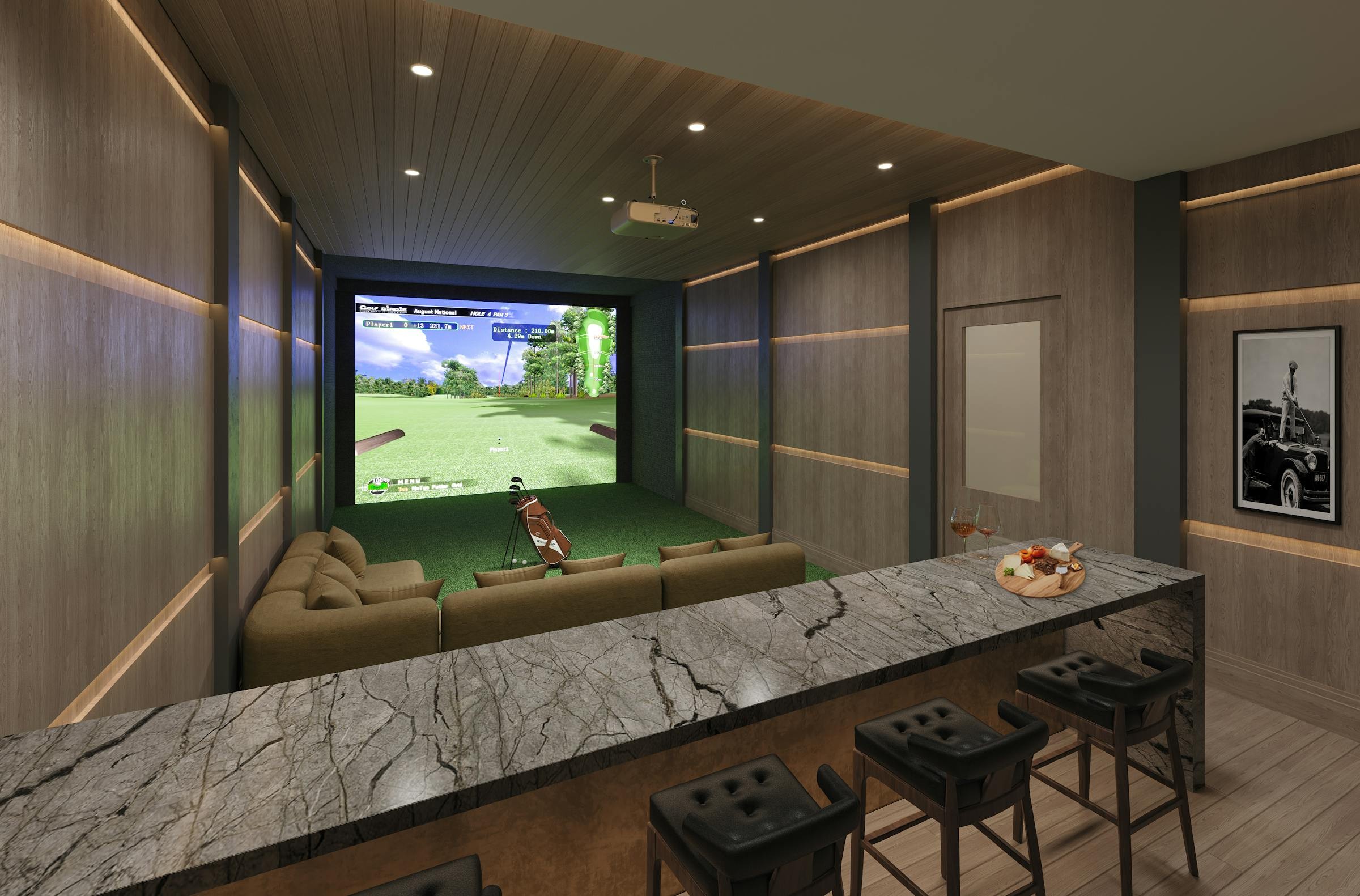 Golf simulator