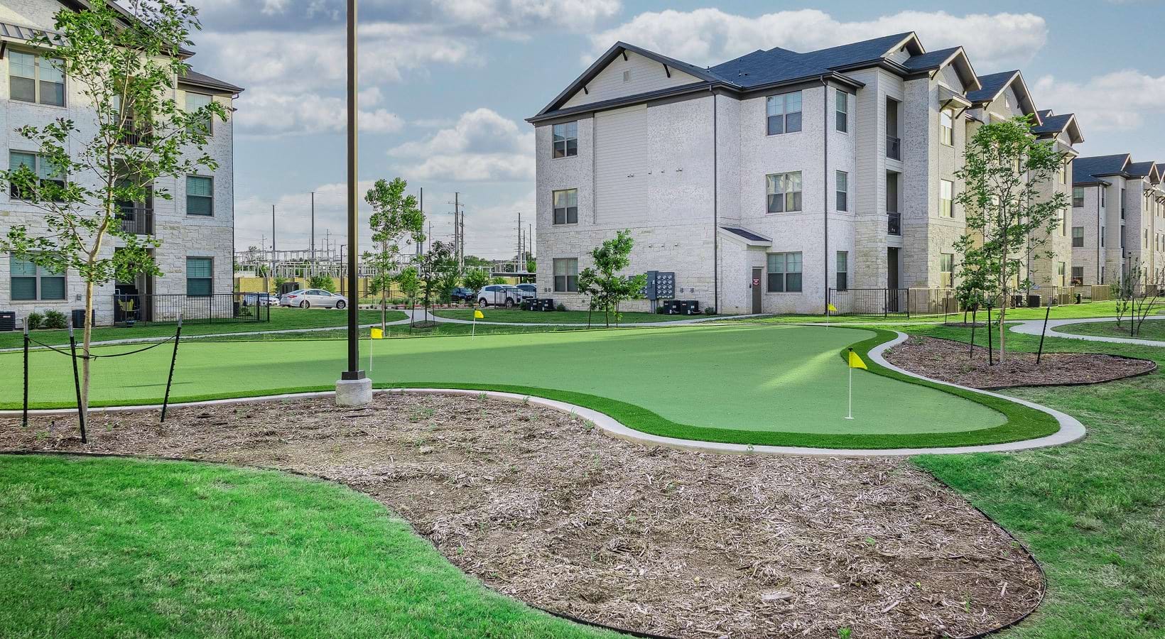 Putting green at The Beverley at Denton