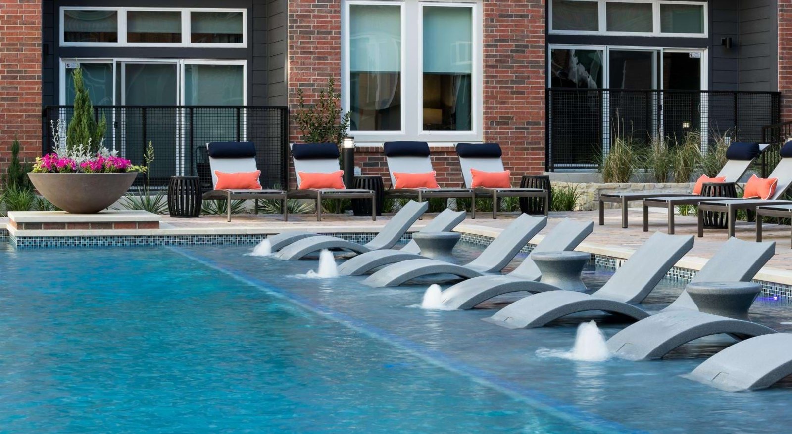 Resort-style swimming pool at Bexford Pullman