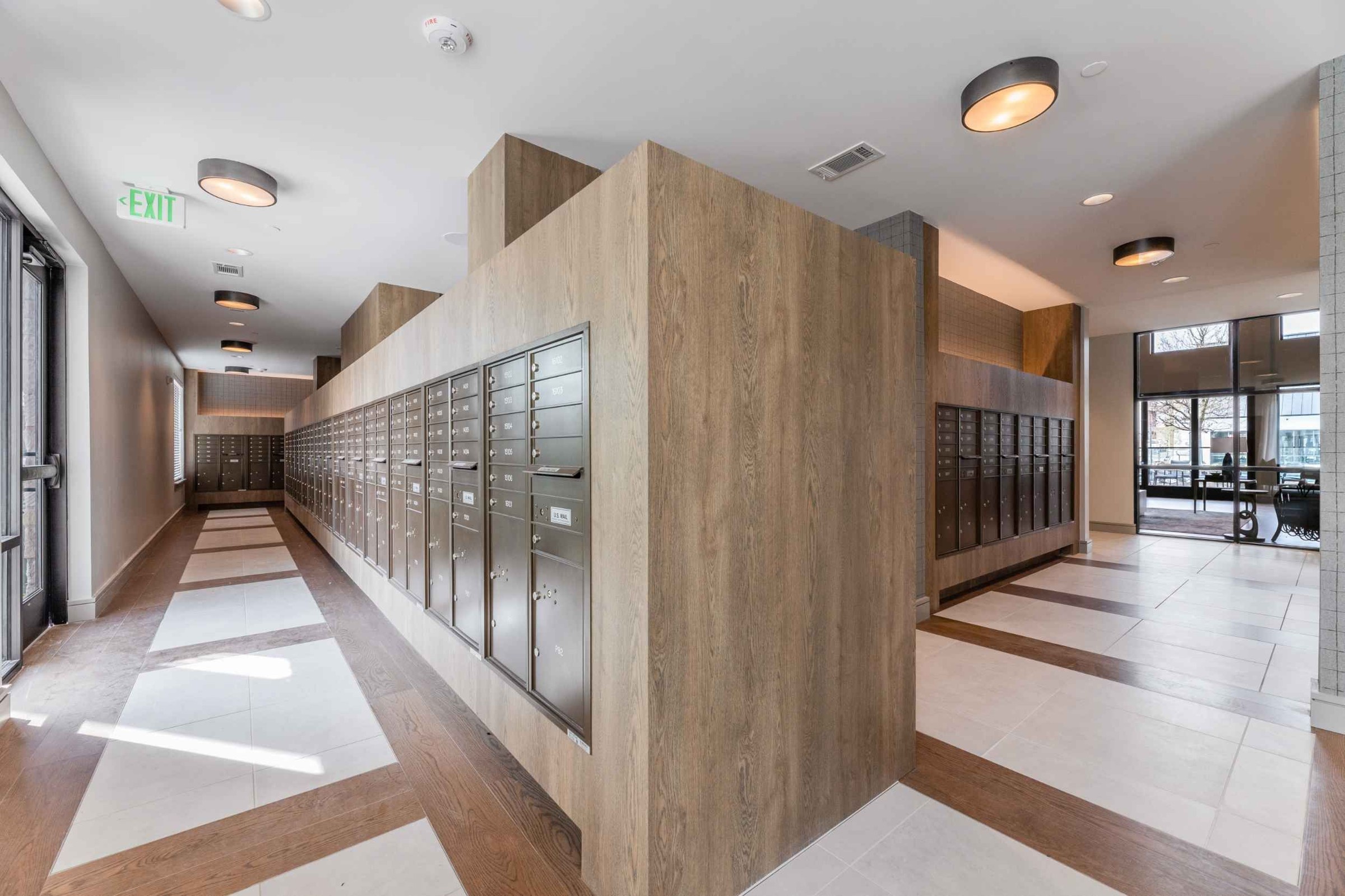 Atlas Crown - Mailroom and package lockers