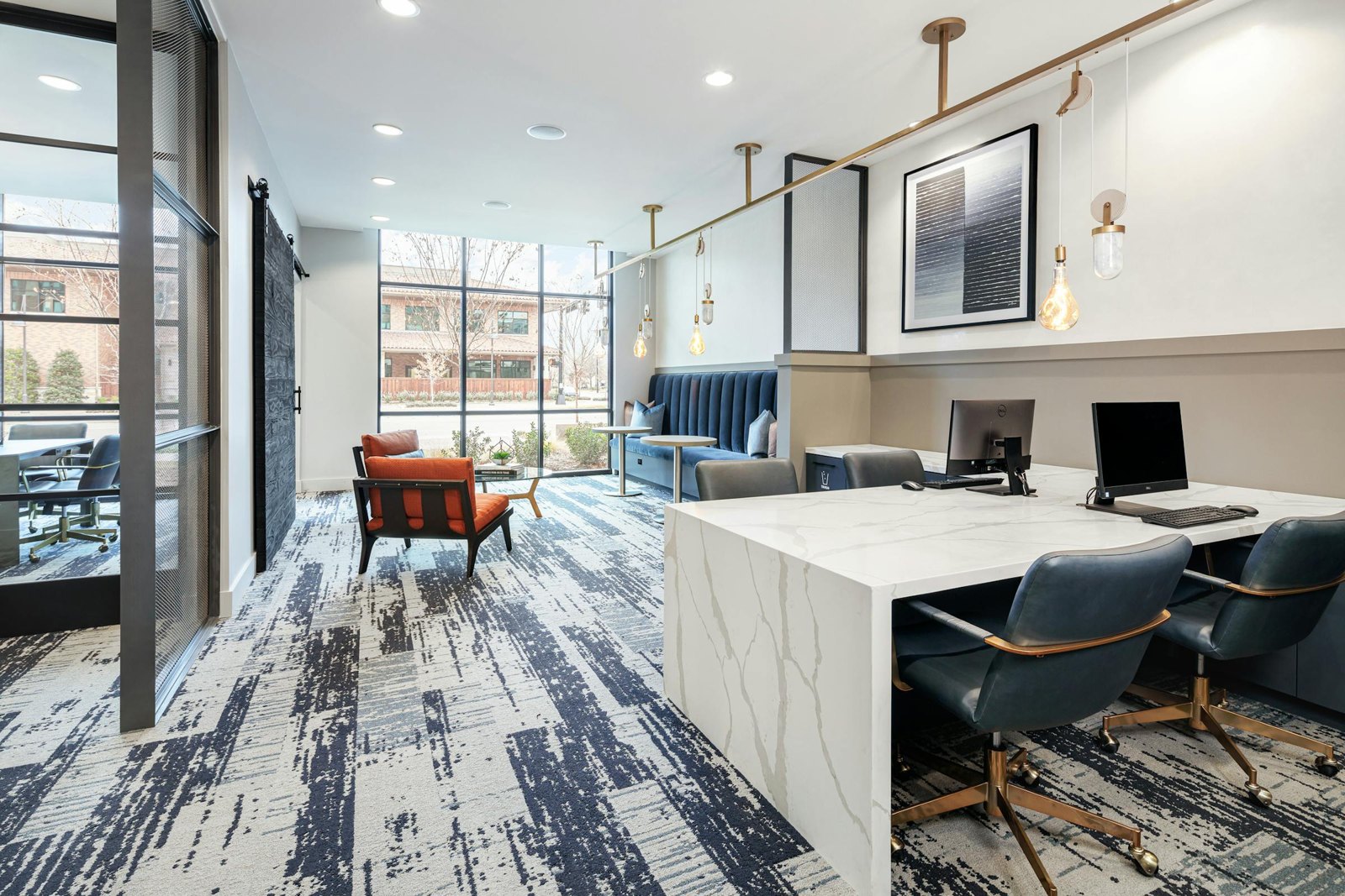 Co-Working Space at AMLI Addison