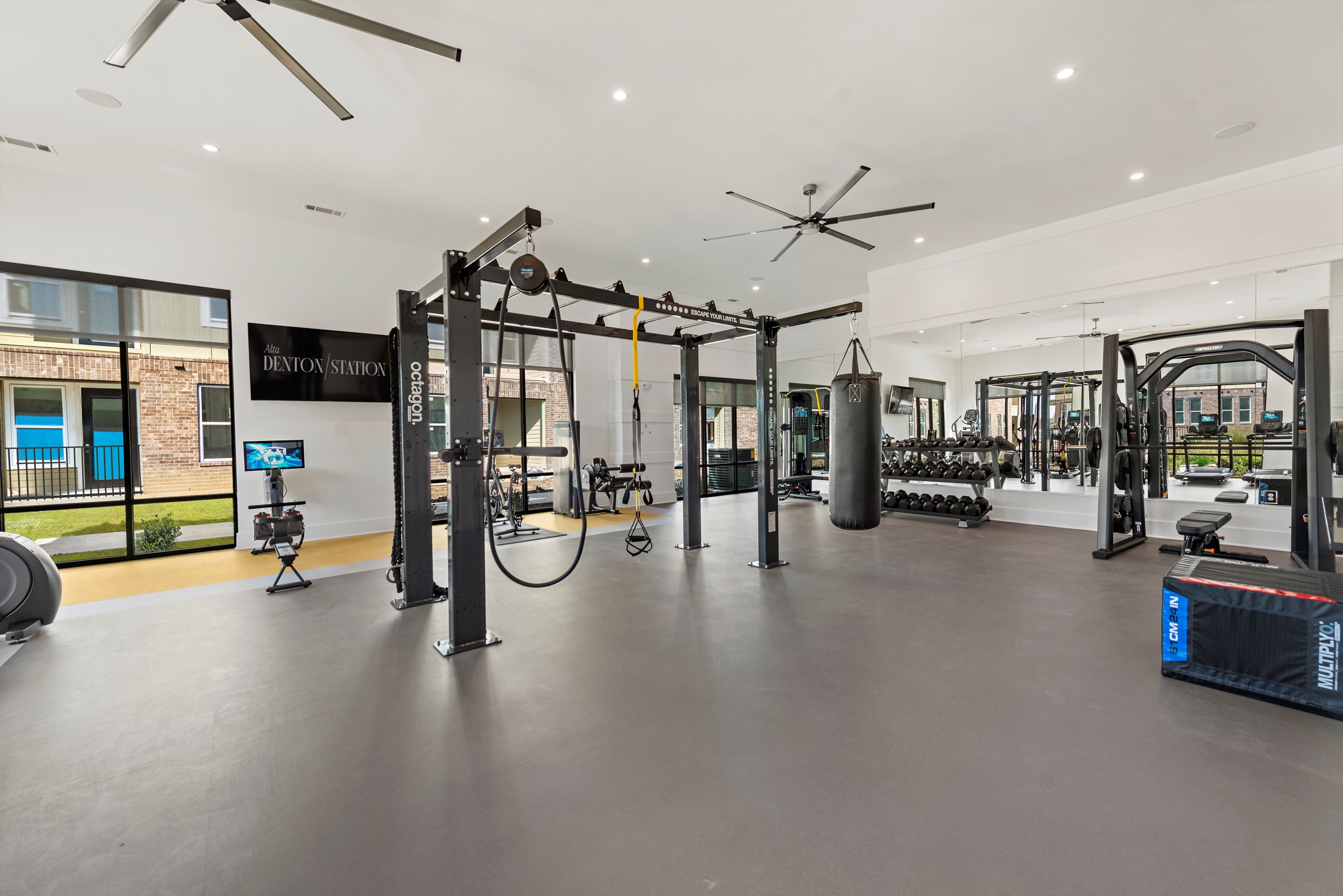 Fitness Center Open 24/7 at Alta Denton Station