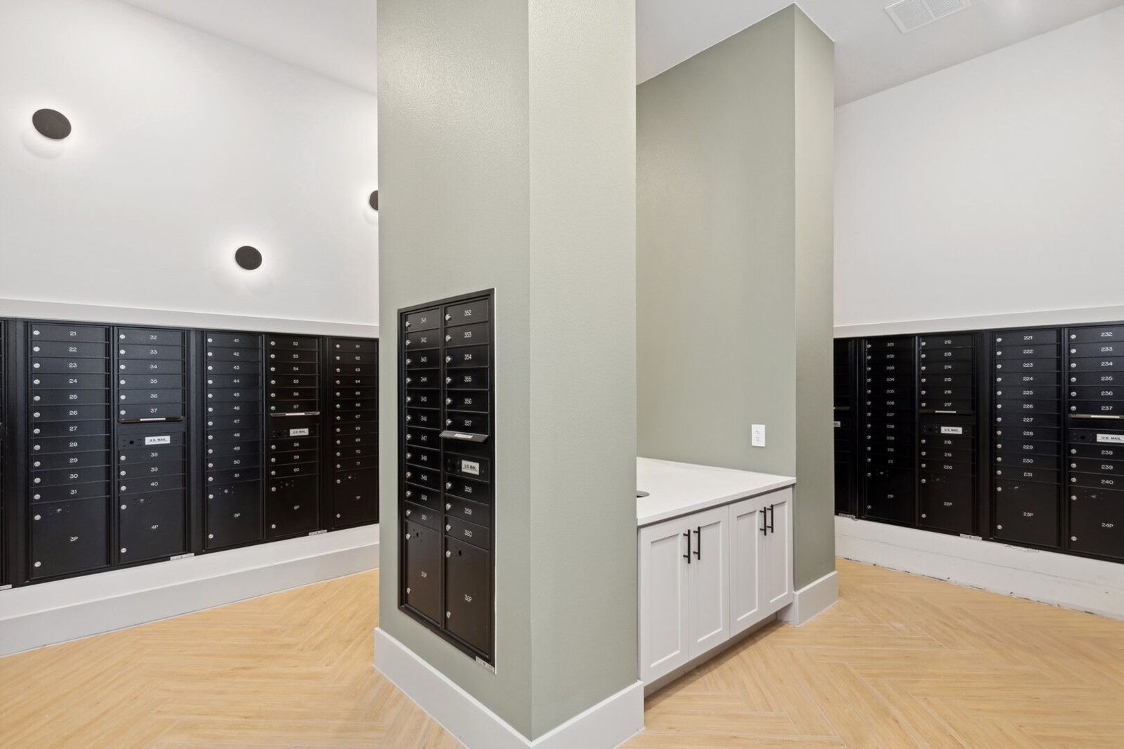 Mail Room at Ascend at Celina Hills