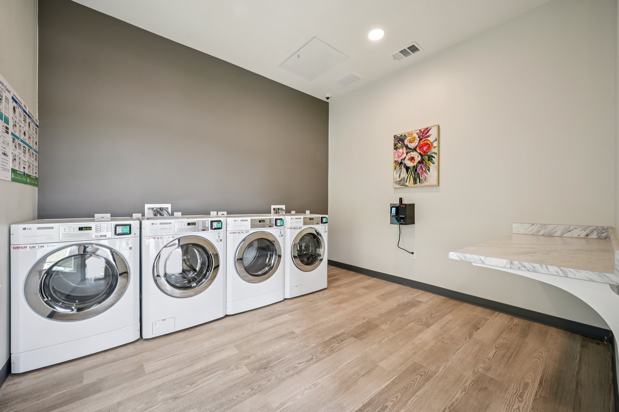 Community laundry facility