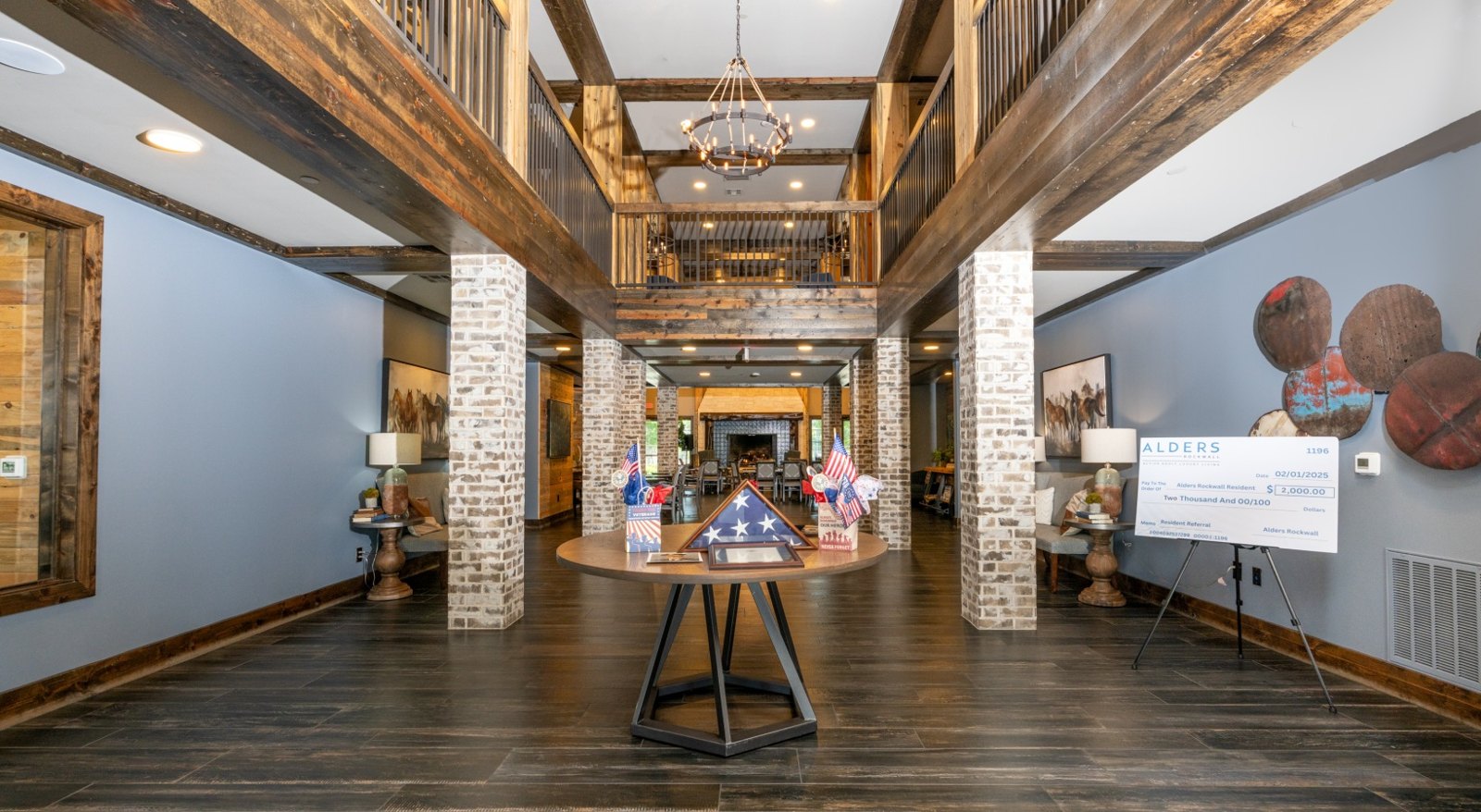 Covered Patio at Alders Rockwall