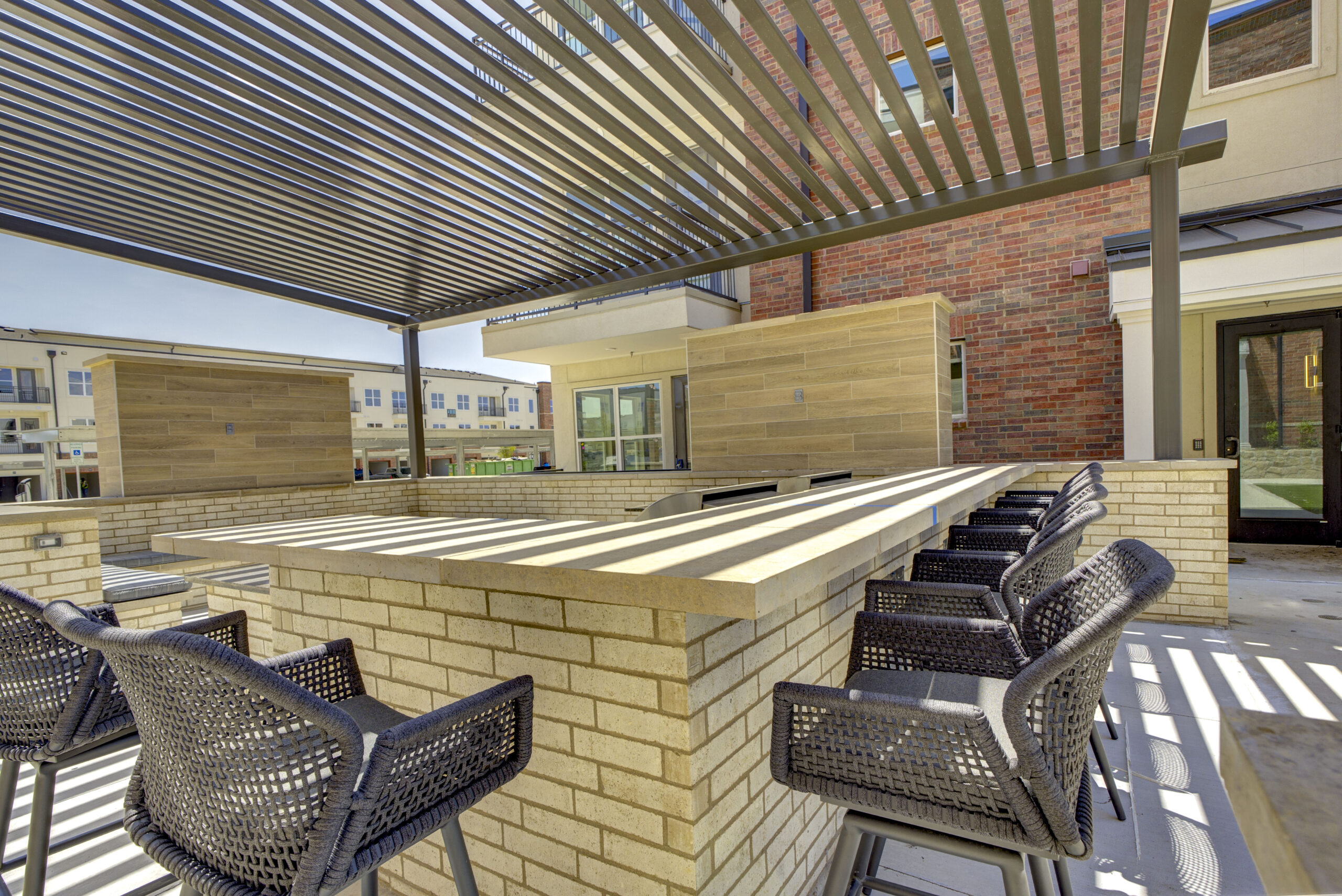 Built-In Grilling Stations at Village at Lexington Ranch